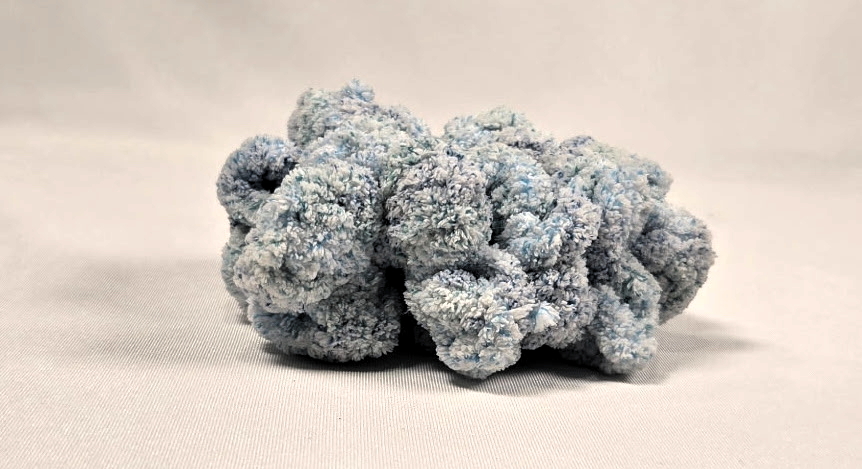 Fluffy Scrunchie Closeup 2