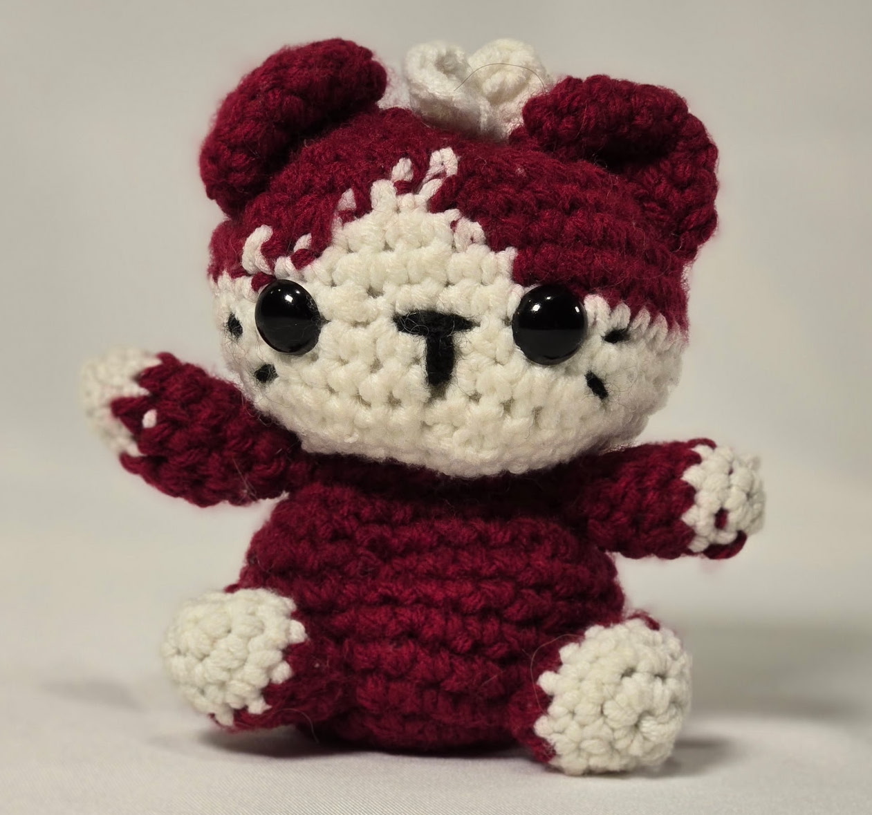 Red Teddy Closeup 1