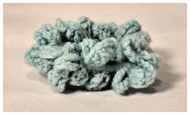 Aqua Scrunchie