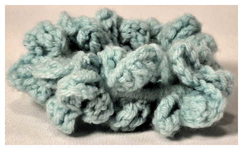 Aqua Scrunchie
